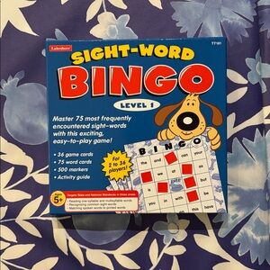 Lakeshore Sight-Word Bingo Game — Level 1
